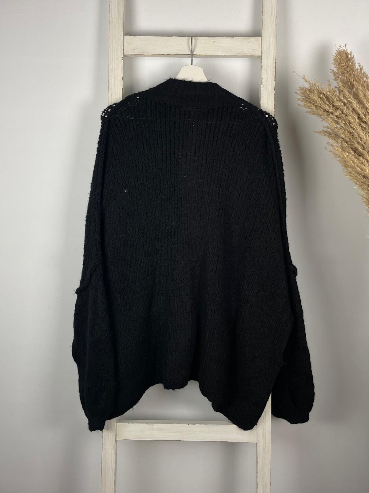 Cardigan mit silbernen/edlen Knöpfen