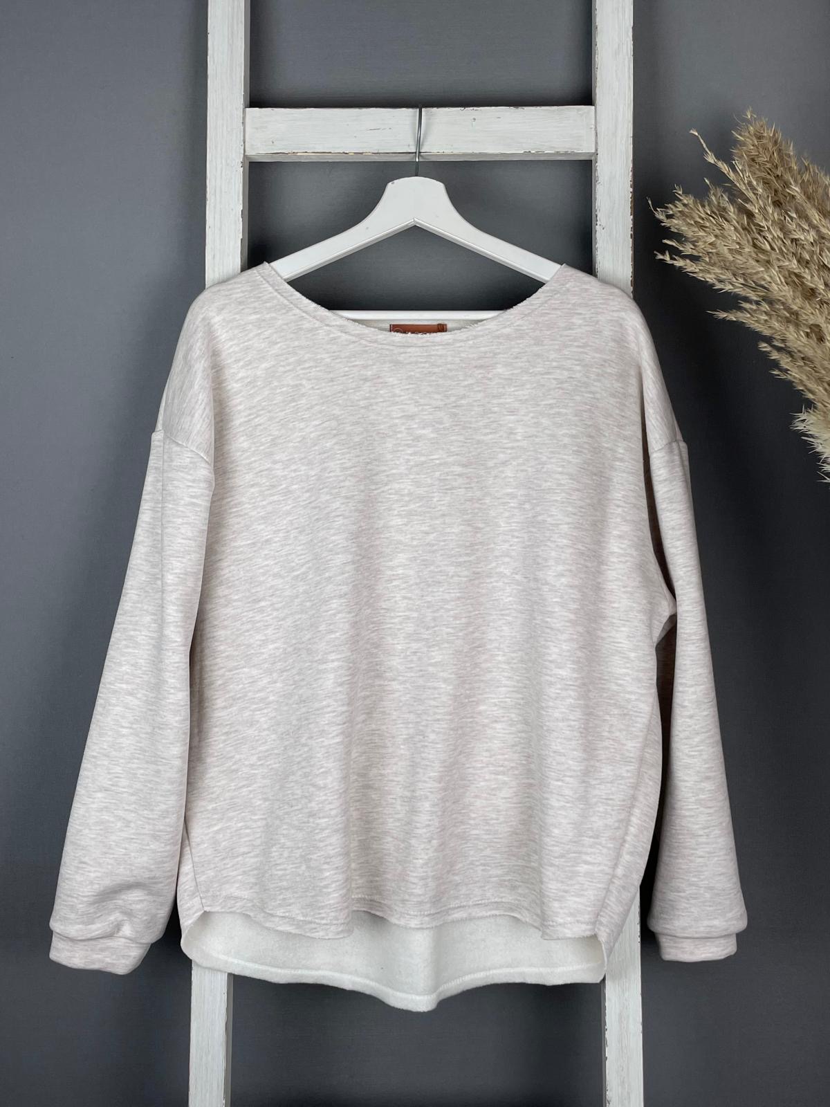 Kuscheliger Sweater (meliert)