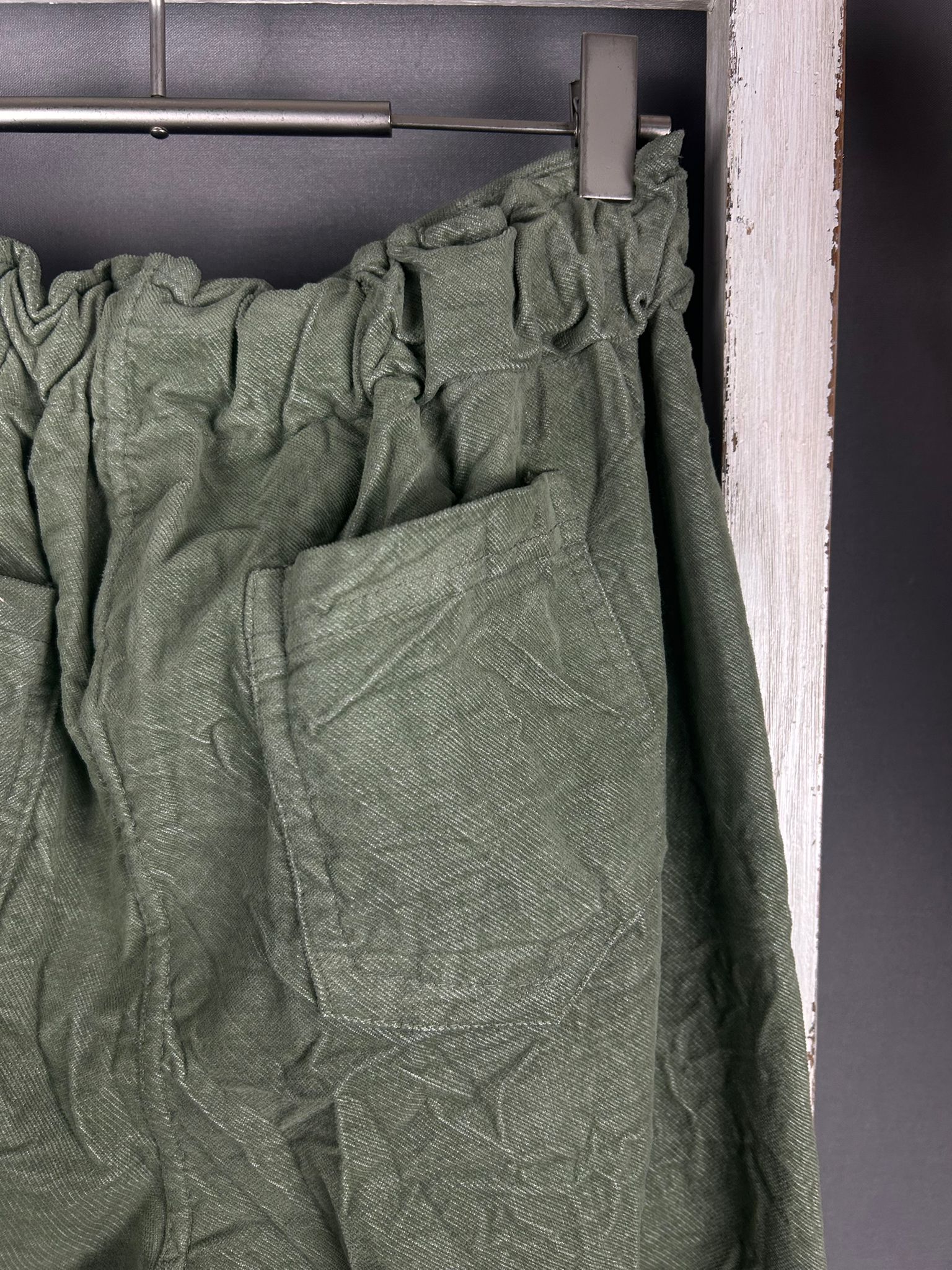 Paperbag Joggpants mit Kordeleinzug