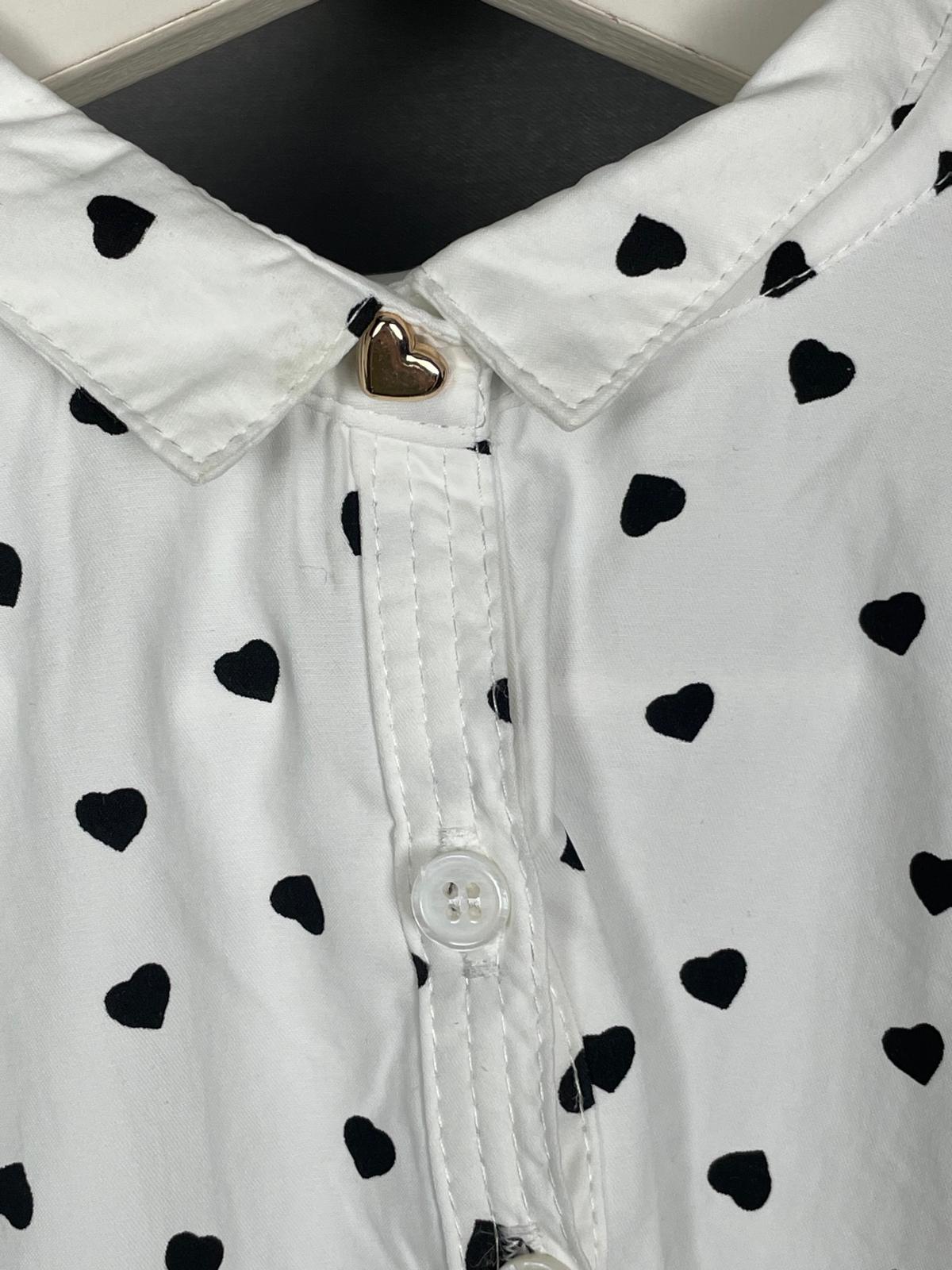 Bluse “Lovely Hearts”