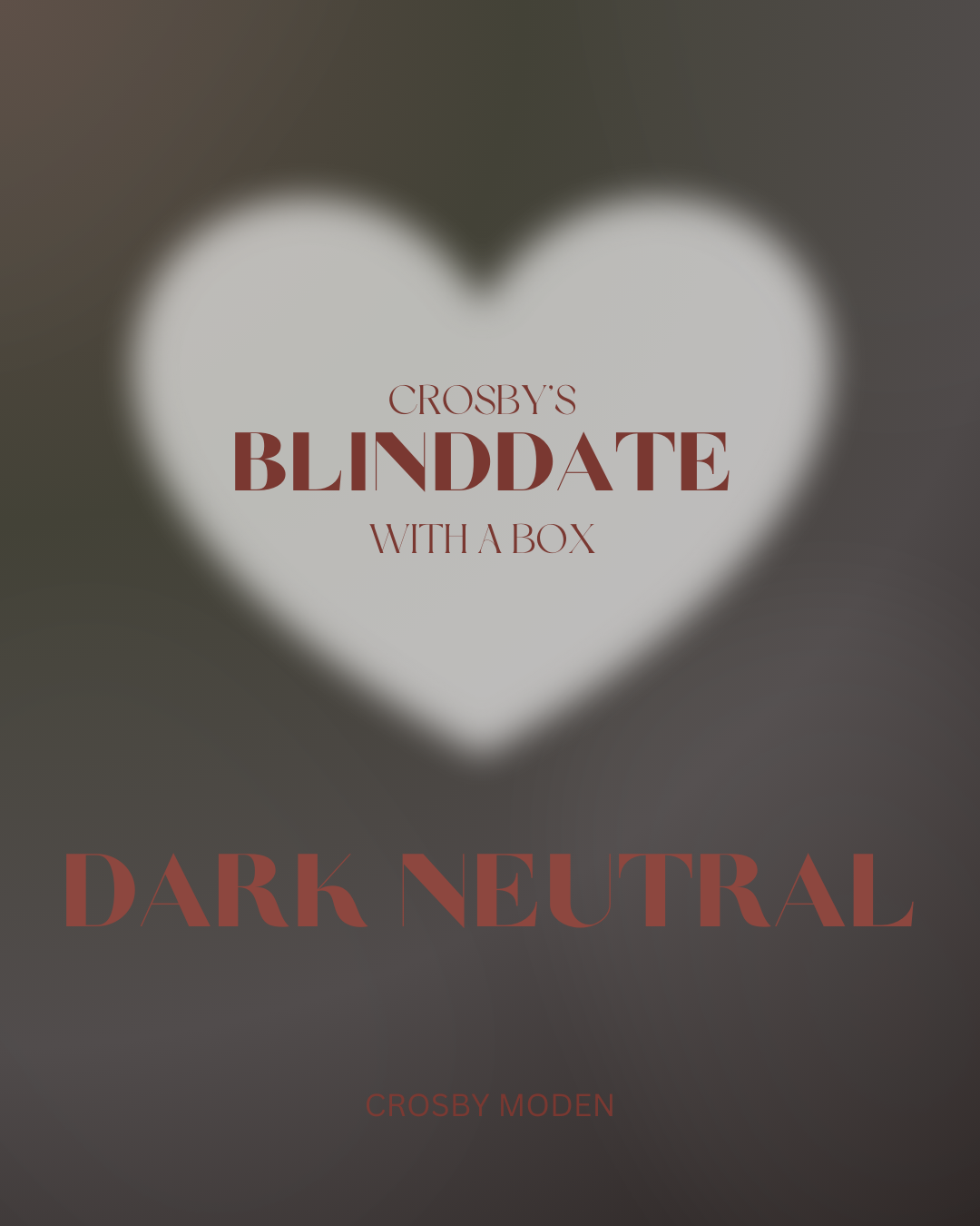 Blind Date Box Dark Neutral