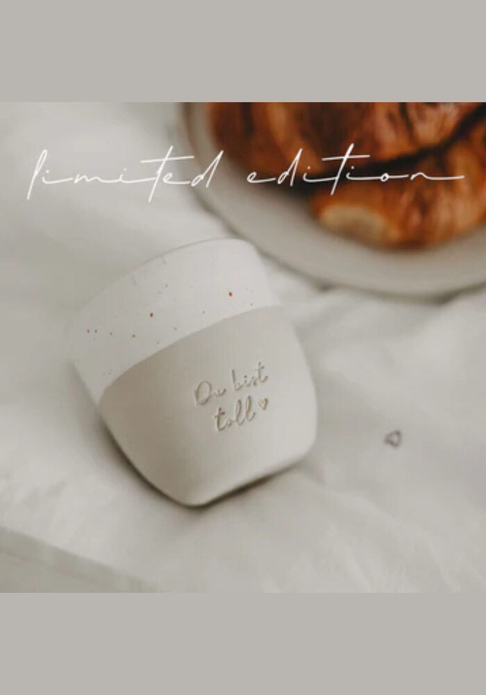 EULENSCHNITT Limited Edition DU BIST TOLL Becher