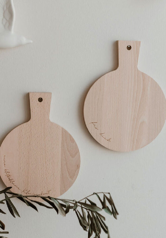 EULENSCHNITT Mini Schneidebretter 2er Set KLEINIGKEIT