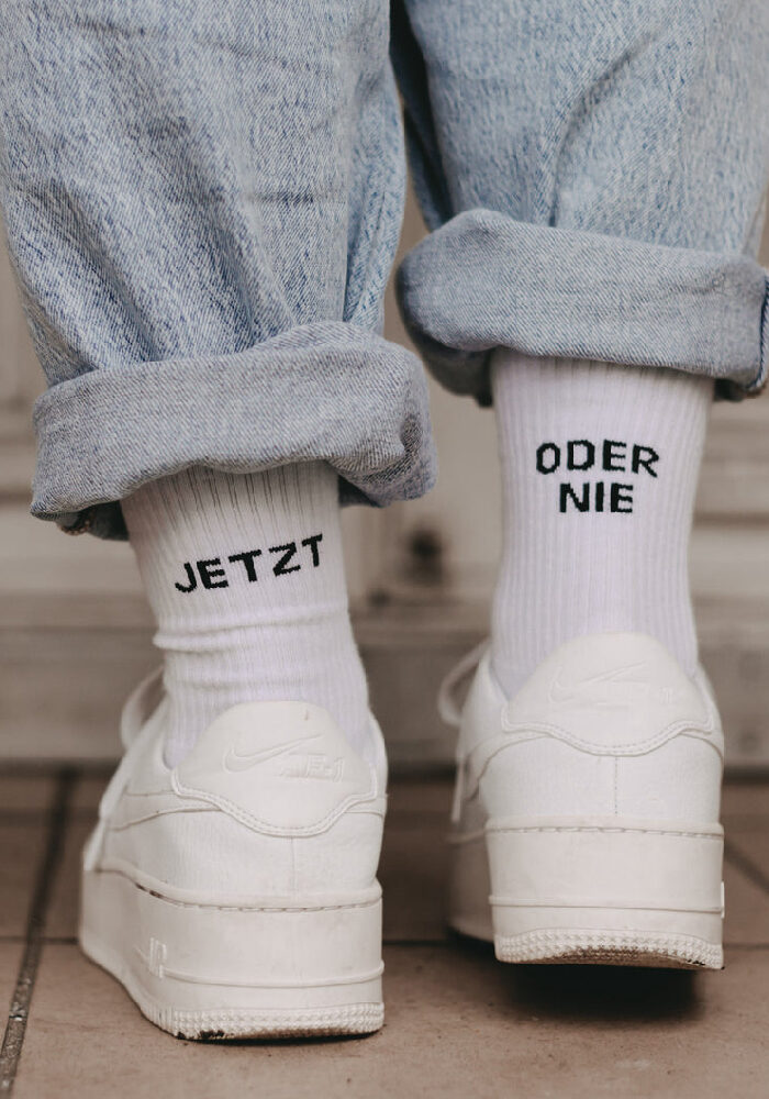 EULENSCHNITT Socken JETZT ODER NIE