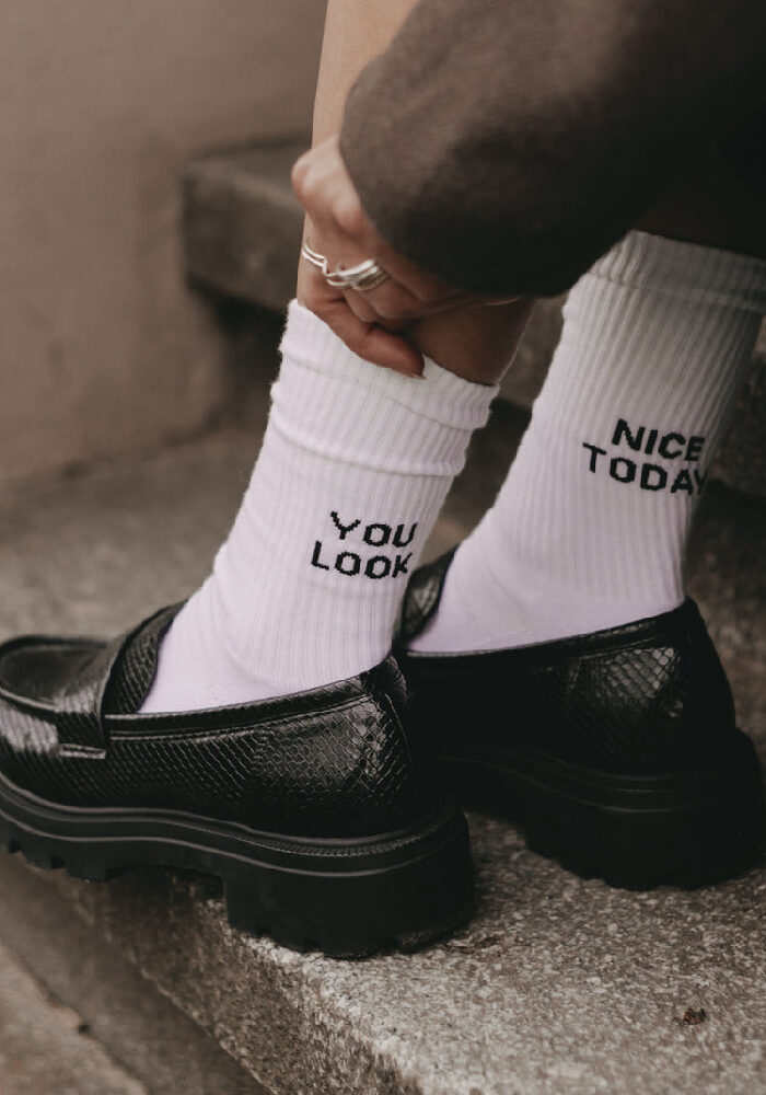 EULENSCHNITT Socken YOU LOOK NICE