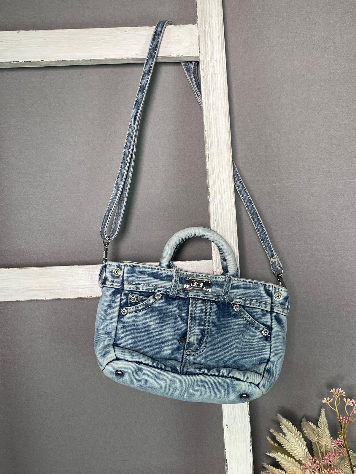 Denim Nano Bag