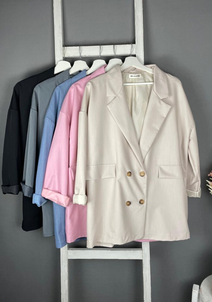 Doppelreiher-Oversize Blazer