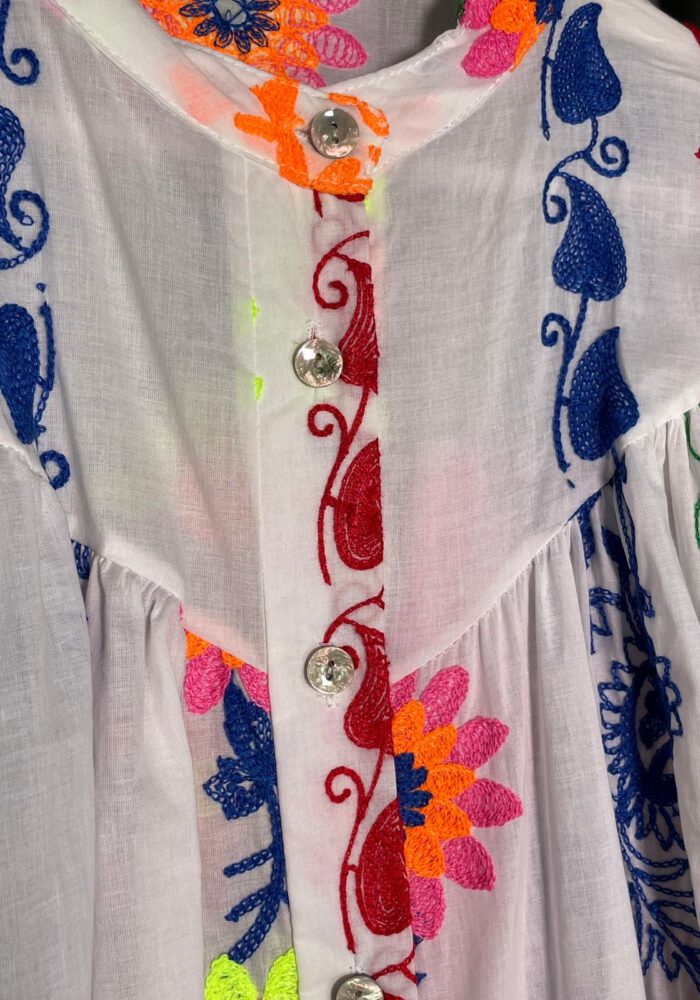 Bunte Boho Bluse