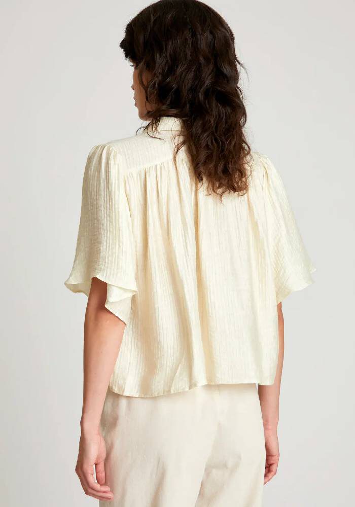 WILD PONY Edle Kurzarm-Bluse