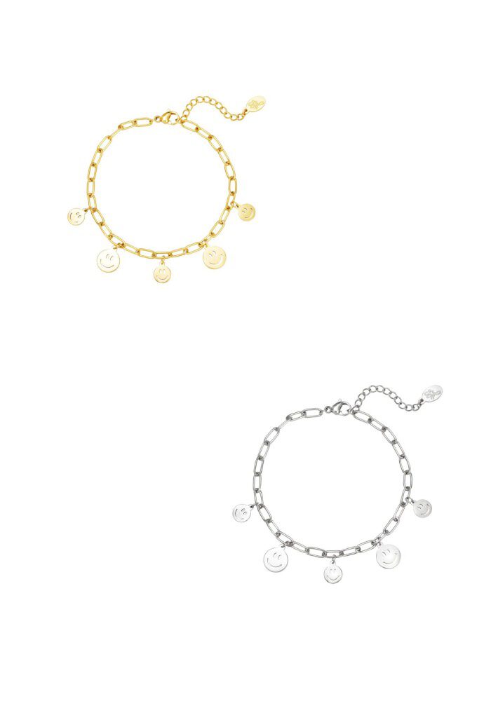 Armband mit Smileys