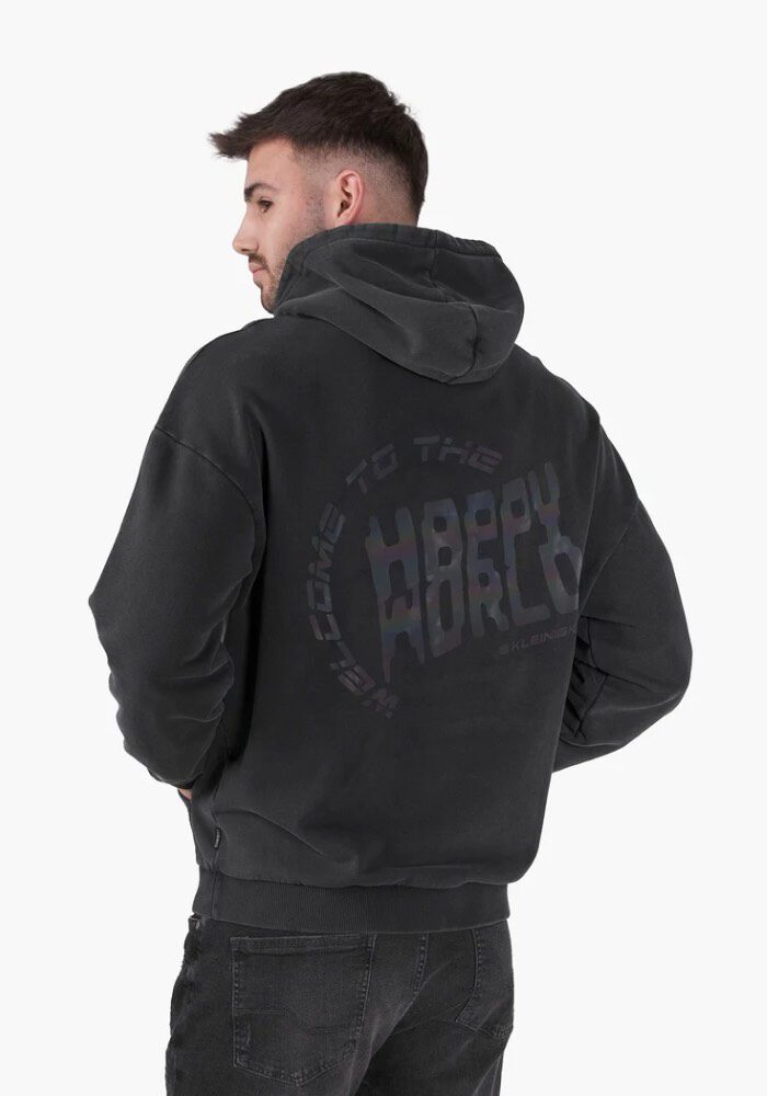 Backprint Kleinigkeit Men Hoodie HAPPY WORLD
