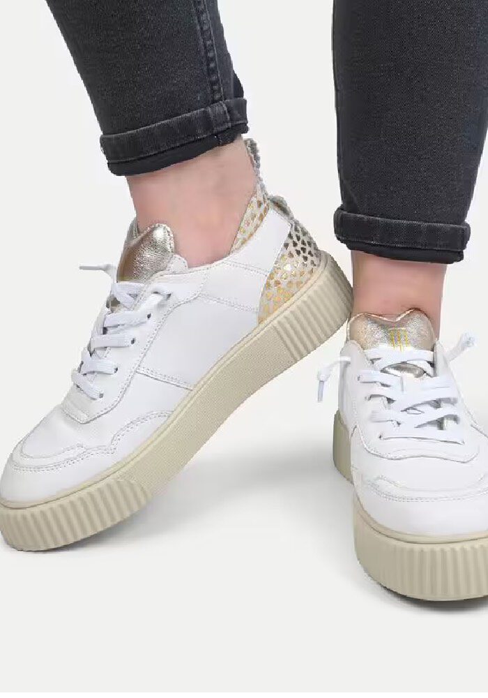 Crickit Sneaker MAURA mit Metallic-Herzen