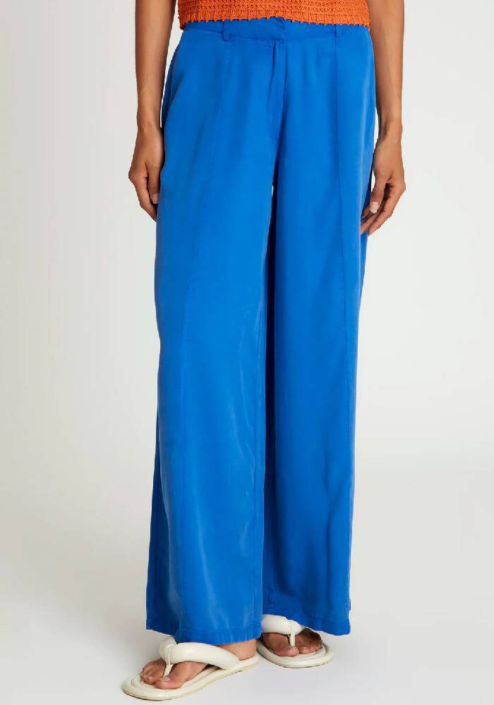 WILD PONY Blaue Wide Long Pants