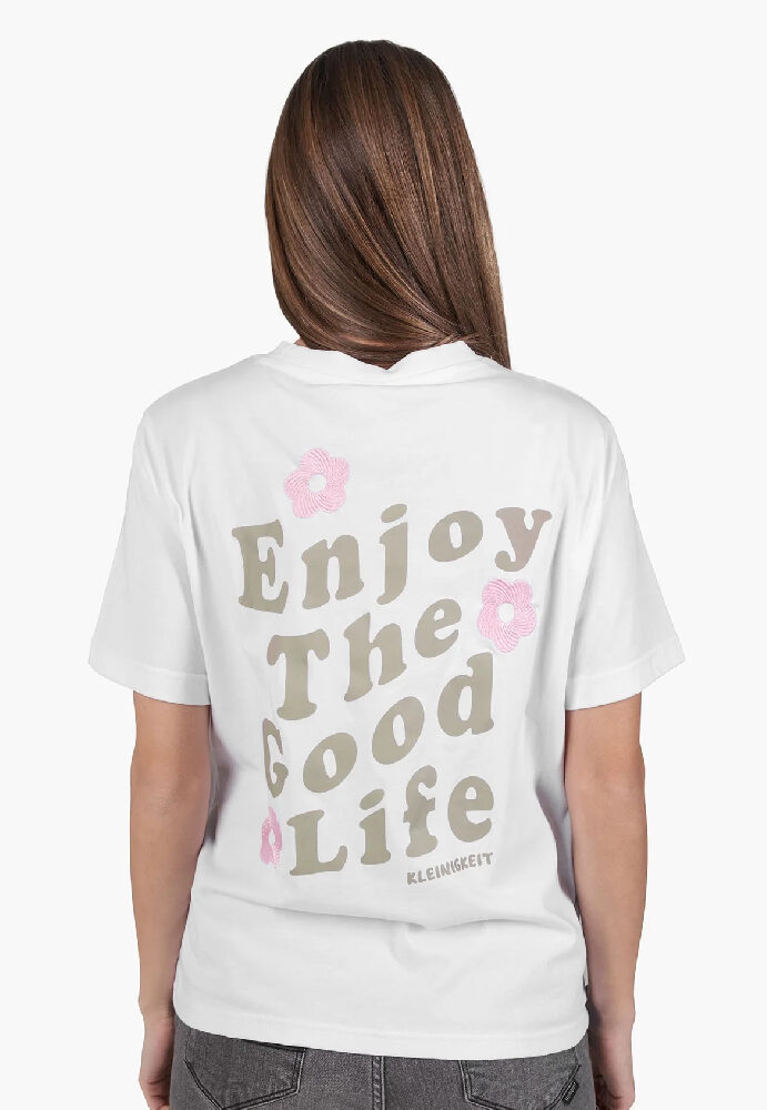 Kleinigkeit T-Shirt ENJOY THE FLOWERS