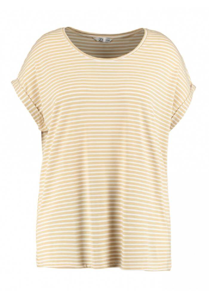 Gestreiftes Basic T-Shirt