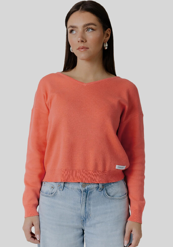 Kleinigkeit WOLLMA HEARTECK Backprint Pullover