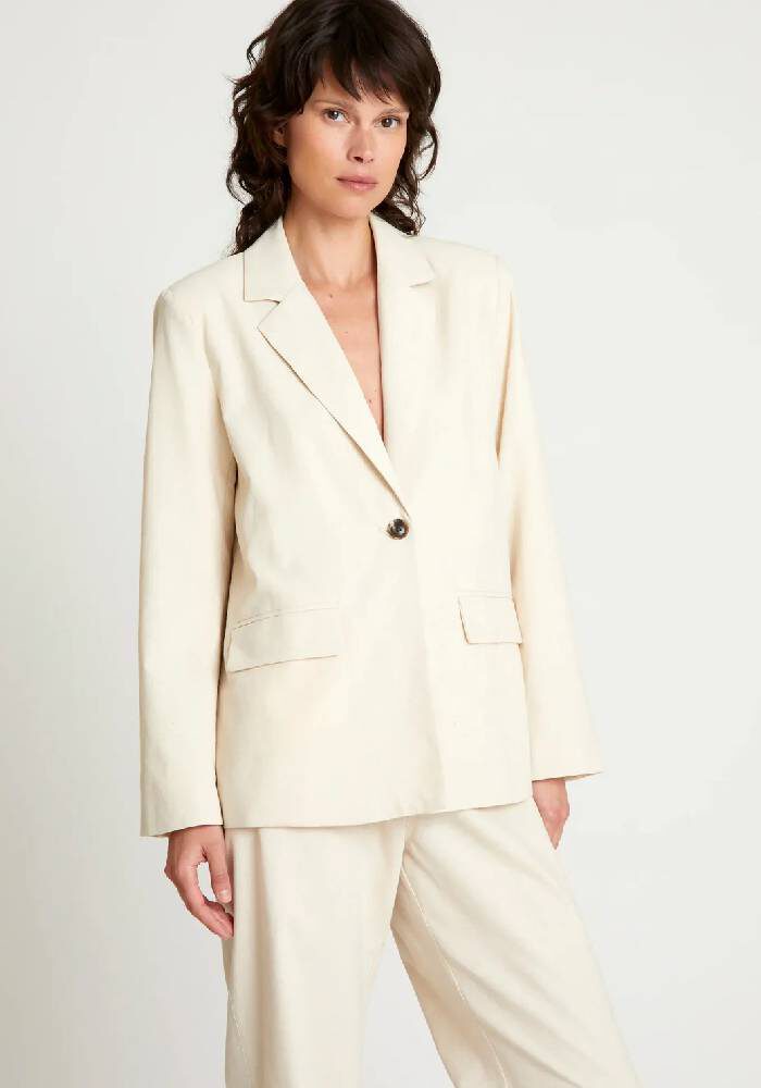 WILD PONY Leinen-Mix Blazer