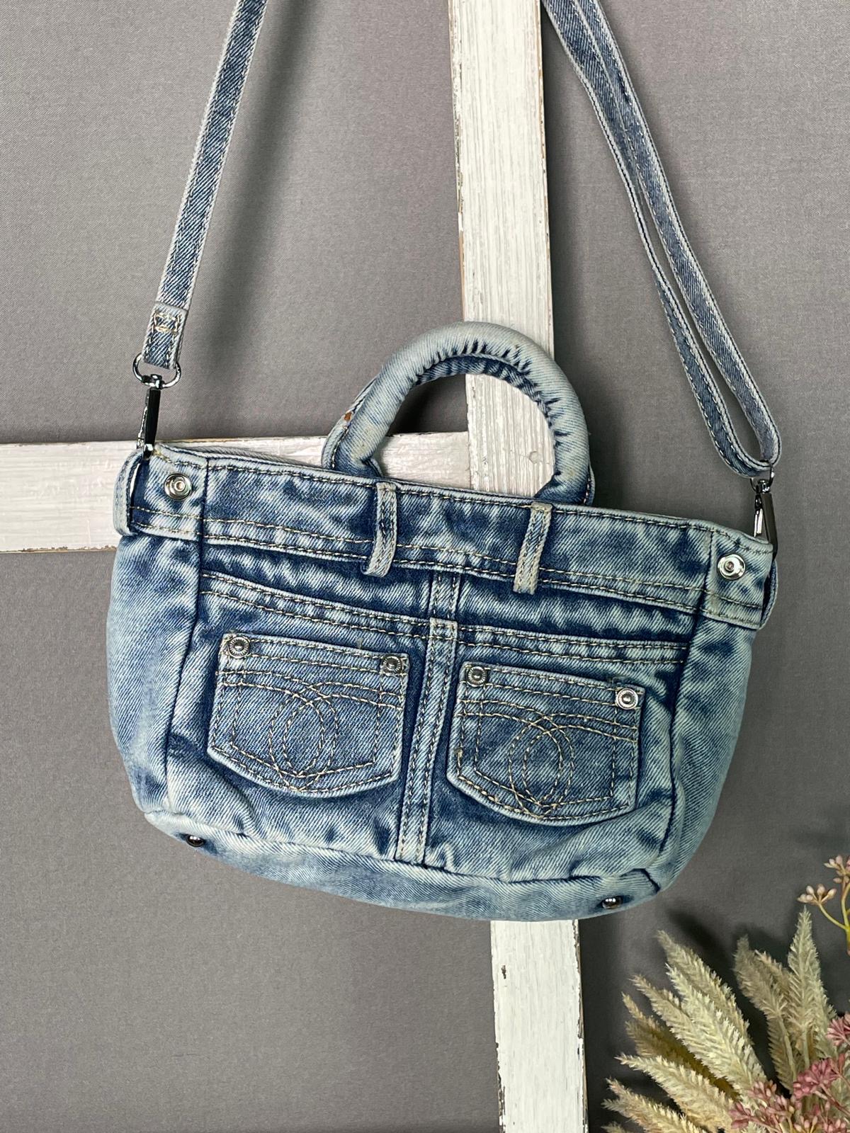 Denim Nano Bag