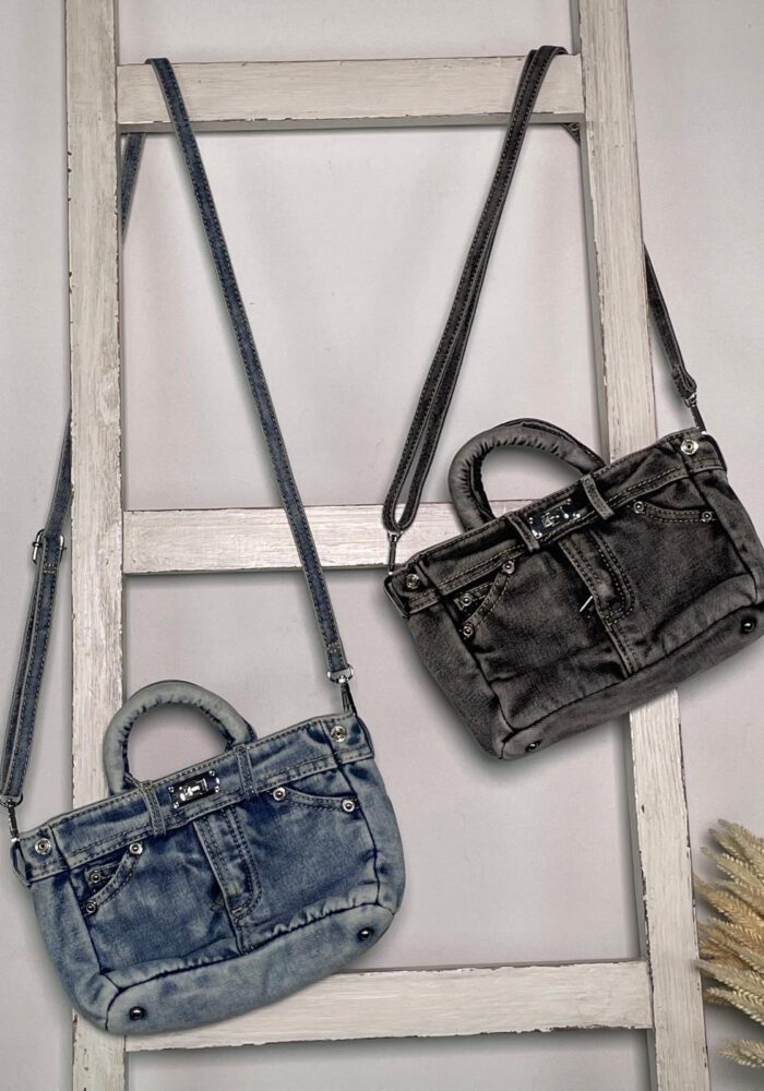 Denim Nano Bag