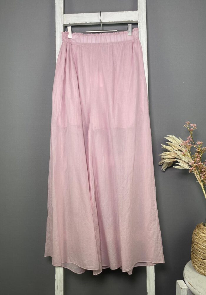 Transparente Wide Leg Hose