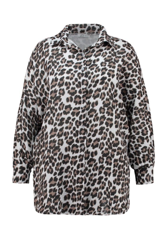 Musselin Leo Bluse mit 3/4 Arm