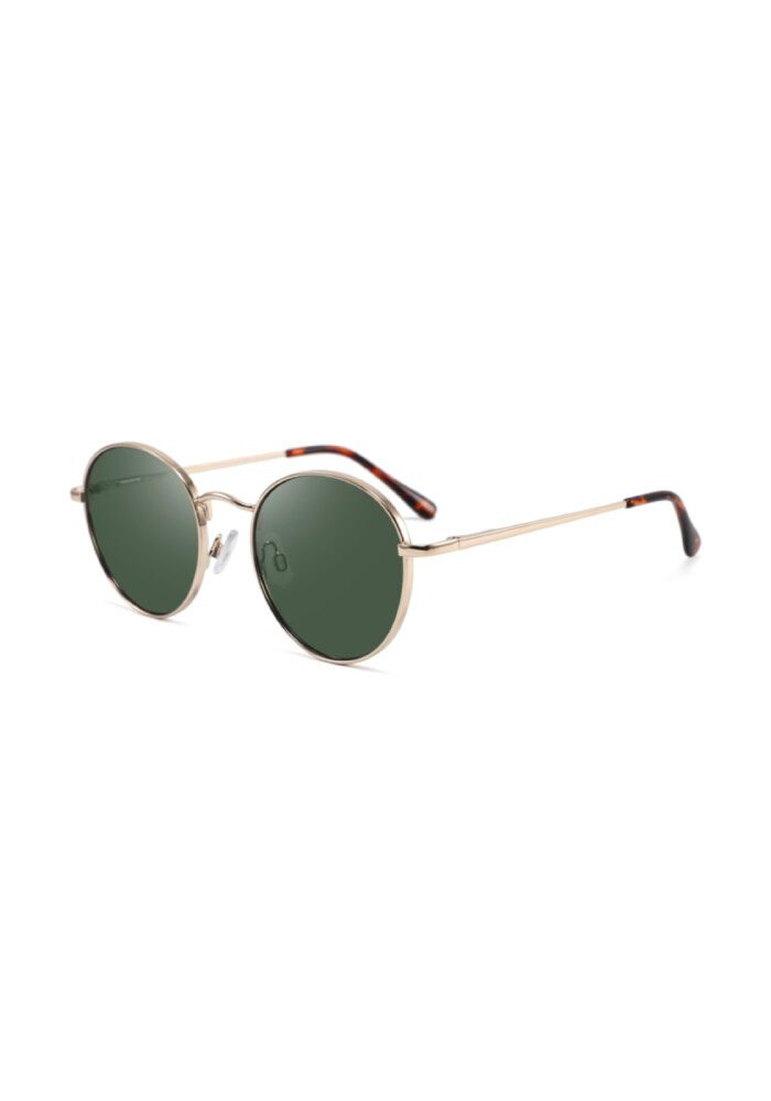 Piloten Sonnenbrille mit grünen Gläsern