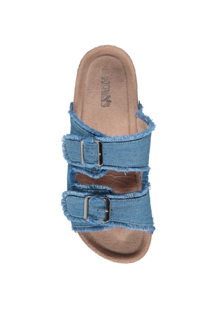 Denim Pantolette
