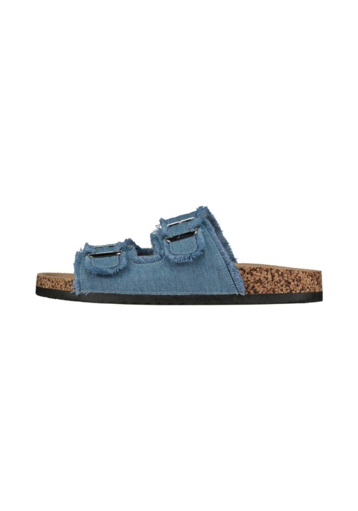 Denim Pantolette