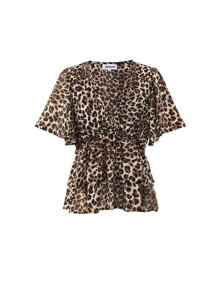 Leo Volantbluse