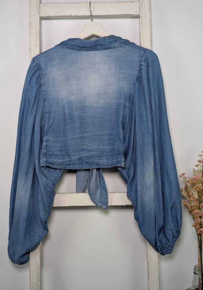 Jeans Open & Knot Bolerobluse