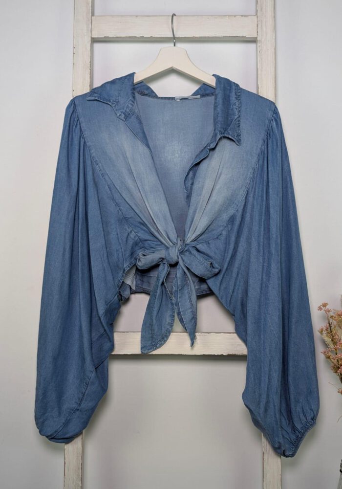 Jeans Open & Knot Bolerobluse