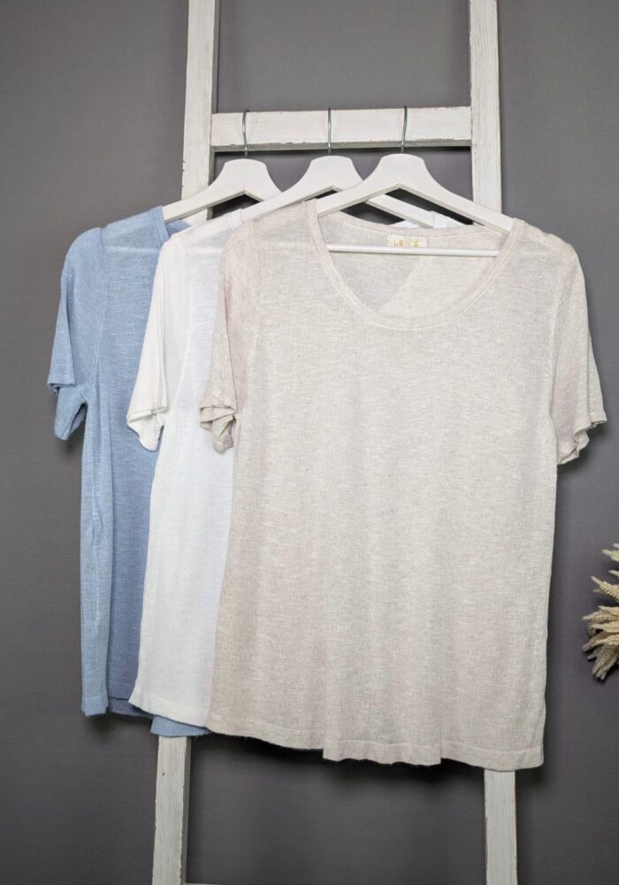 Feinstrick T-Shirt