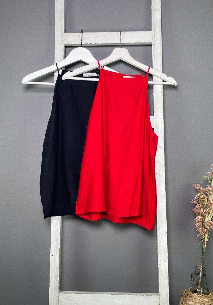 Viskose-Mix Highneck Top