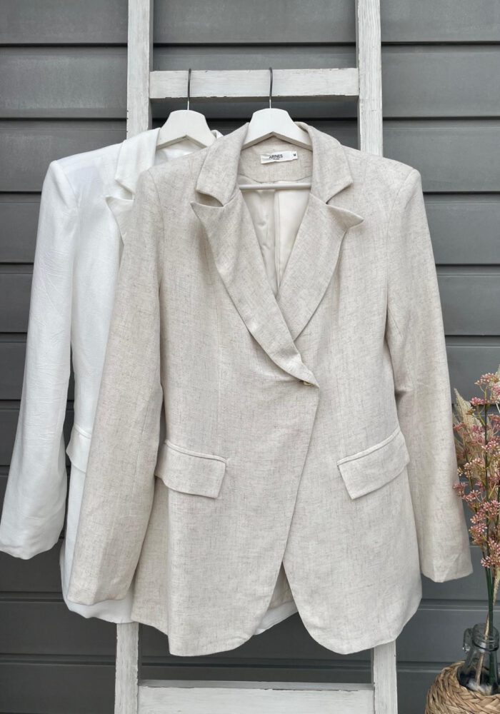 Edler Leinen-Mix Blazer
