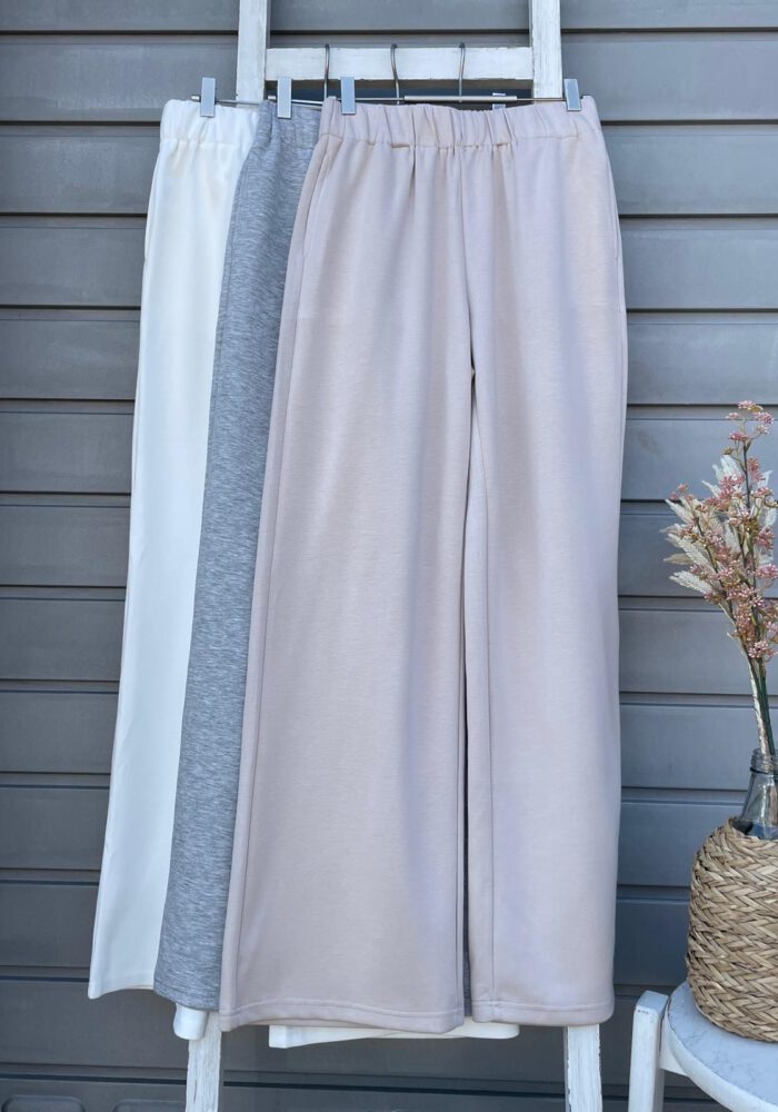 Wide Leg Scuba Hose mit Taschen