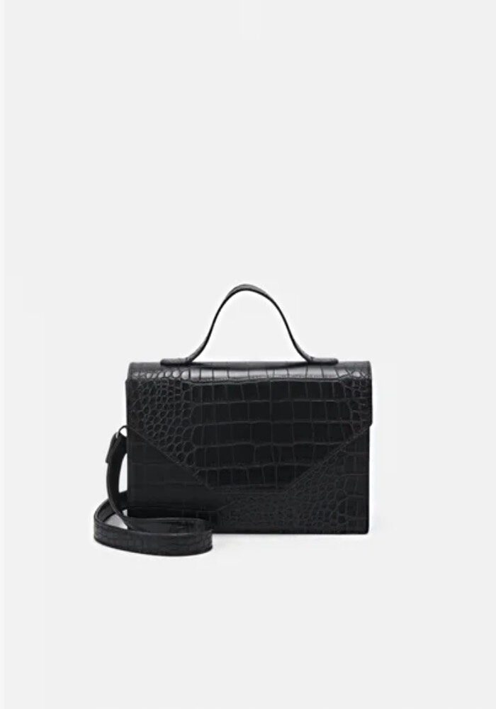 Cross Body Tasche im Kroko Material