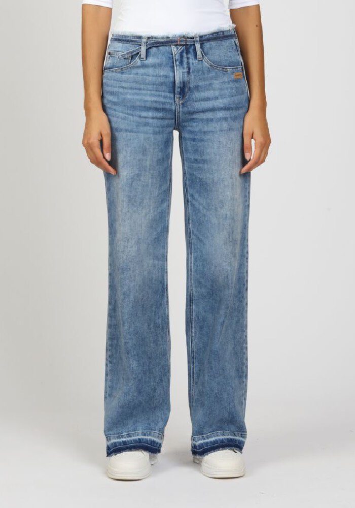 GANG Wide 94AMELIE FRINGE Jeans