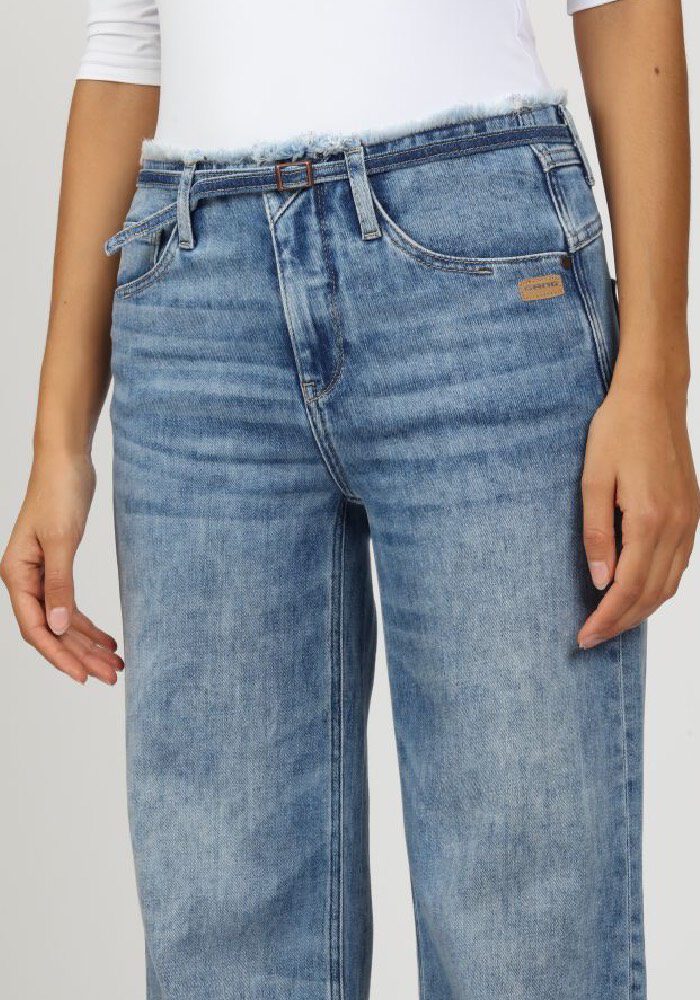 GANG Wide 94AMELIE FRINGE Jeans