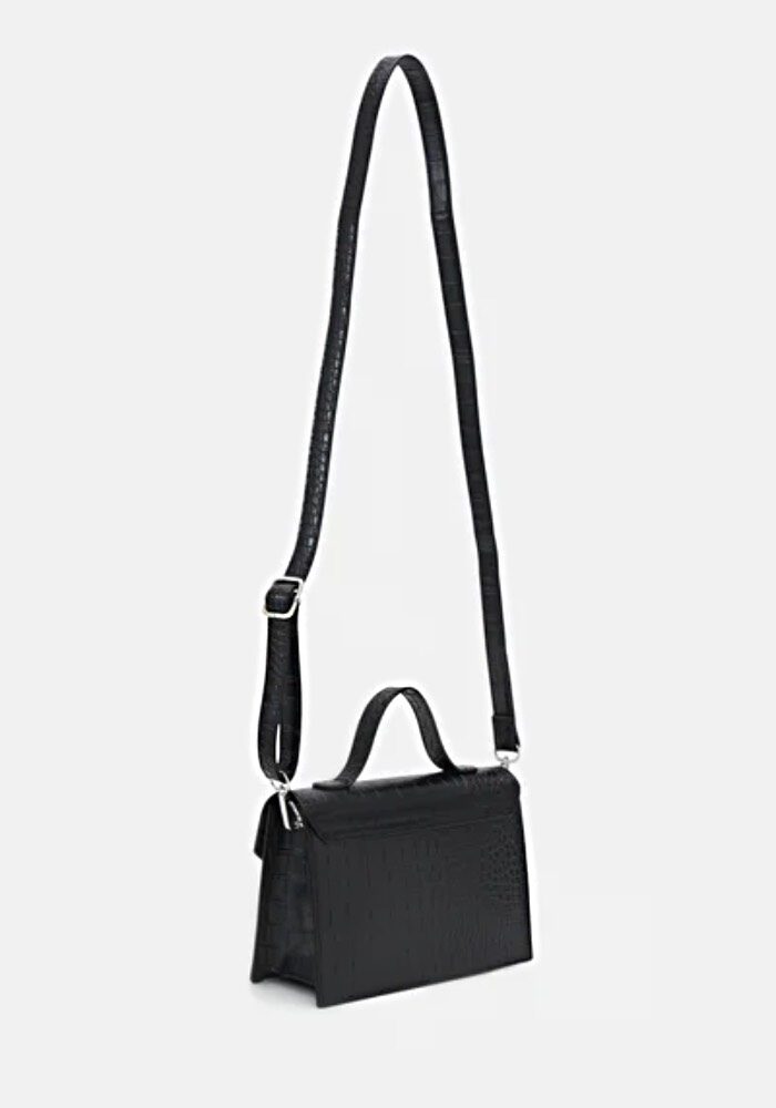 Cross Body Tasche im Kroko Material