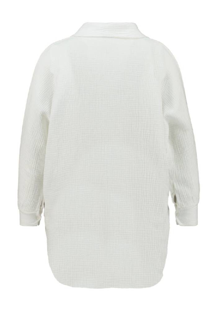 Plus Size Musselin Bluse
