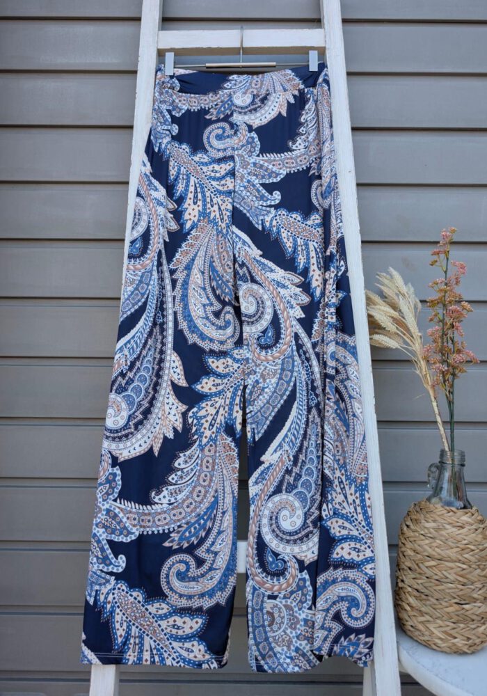 Travel Stoff Hose im Paisley Muster