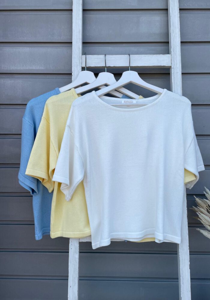 Strick T-Shirt